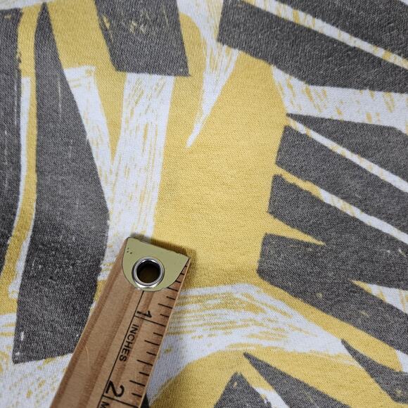 Nike Hoodie Mens Large Yellow AOP Swoosh Logo Pullover DB4607-761 - Picture 12 of 14